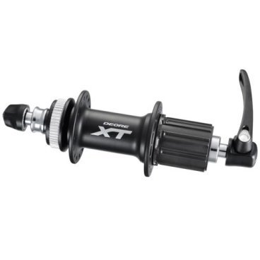 Велосипедная втулка Shimano XT M785, задняя, под кассету, 36 отверстий, 8-10 скоростей, QR, EFHM785AZALP