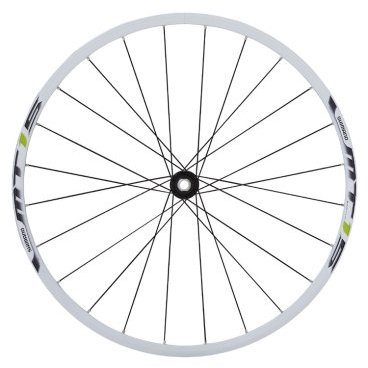 Фото Колеса велосипедные Shimano MT15 переднее и заднее, 26'', Center Lock, цвет белый EWHMT15AFR6WE