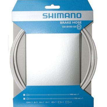 Гидролиния SHIMANO BH90-SBW, 1000мм, обрезной, цвет белый, TL-BH61 ISMBH90SBW100