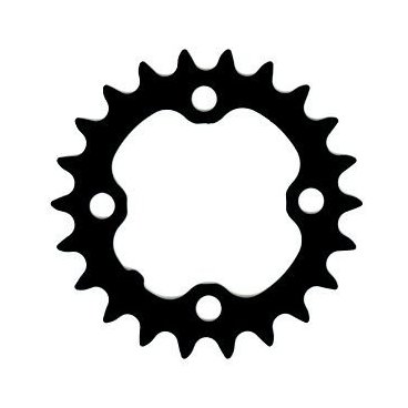Фото Звезда передняя для велосипеда Shimano Deore XT для FC-M760, 22T, черная Y1F822000