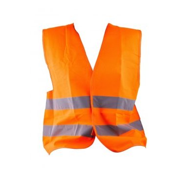 Светоотражающий защитный жилет Vinca sport для взрослых, оранжевый, на липучке, SV 104 orange (XL)