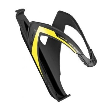 Фото Флягодержатель Elite, Custom Race, fiberglass, черный, логотип желтый, EL00 616 113