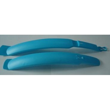 Комплект крыльев Vinca Sport удлиненных, 24"-26", материал пластик, голубой, HN 06 blue