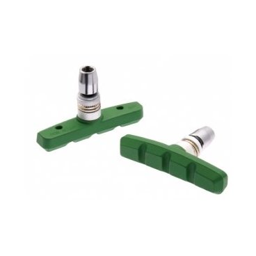Фото Тормозные колодки, пара, индивидуальная упаковка, зеленый, VB 111 green (72мм)