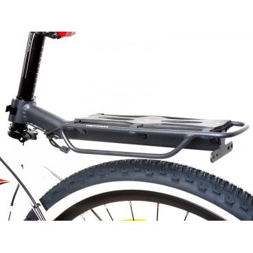 Багажник велосипедный AUTHOR ACR-160-Al, алюминиевый, консольный, до 10кг, матово-черный, 8-15203125