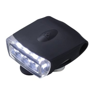 Фото Фонарь передний TOPEAK WhiteLite DX USB, Safety Light, чёрный, белый свет, TMS040B