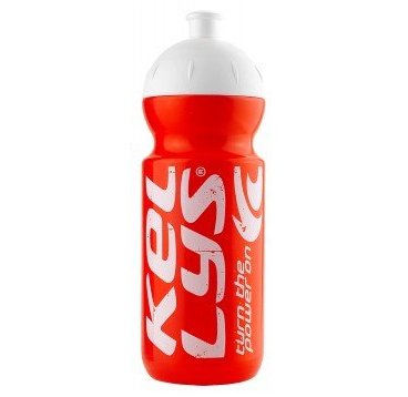 Велофляга KELLYS MATE, 0,5 л, красно/белая, Water Bottle KELLY'S MATE 0,5l, Red/White