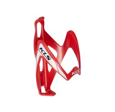 Фото Флягодержатель велосипедный KELLYS KLS PATRIOT, поликарбонат, вес 33г, красный, Bottle Cage KLS PATRIOT, red