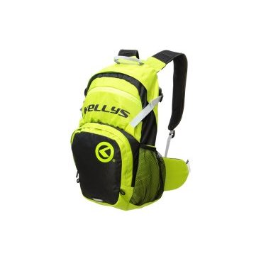 Велосипедный рюкзак KELLYS INVADER, объём 25л, цвет лайм/чёрный, Rucksack INVADER, lime green-black
