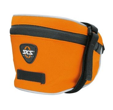 Фото Сумка велосипедная SKS Base Bag L, 1 л, под седло, оранжевый, 10356