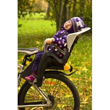 Детское кресло велосипедное BELLELLI TIGER RELAX на подседельный штырь Multifix до 7лет/22кг