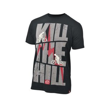 Фото Футболка мужская KELLYS  "Kill the Hill", 100% хлопок, чёрная, M, Men's Kill the Hill Tshirt