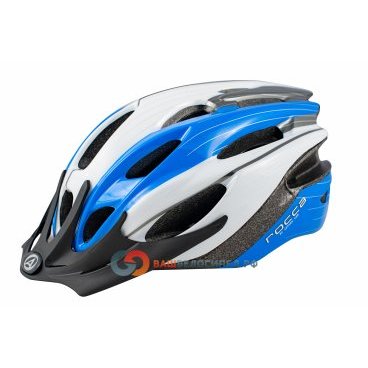 Велошлем AUTHOR Rocca 122 Blu, сине-белый, 8-9001312