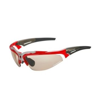 Очки велосипедные SHIMANO, красные, фотохромные линзы, дополнительные прозрачные, ECES70RPHR2
