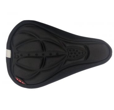 Накладка на седло Vinca Sport XD 10, гелевая, черный, размер 285х175мм, XD 10 Black