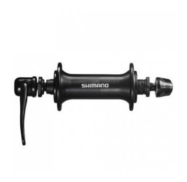 Велосипедная втулка Shimano Tourney TX800, передняя, 36 отверстия, чёрная, EHBTX800ABL