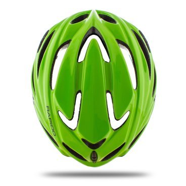 Велошлем Kask RAPIDO, 24 отверстий, пенистый полистирол, поликарбонат, шоссе, 224 г, салатовый, CHE00031.208