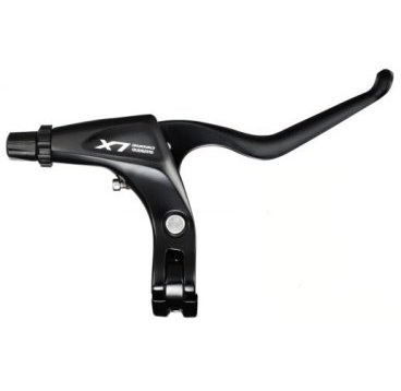Тормозная ручка Shimano DEORE LX T670-B, левая, черный, v-brake, под 3 пальца, EBLT670BLL