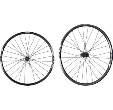 Фото Колеса велосипедные Shimano RX010, комплект, 10/11ск, C.Lock, 622-17C, OLD 135 мм, черный, EWHRX010PDAEB