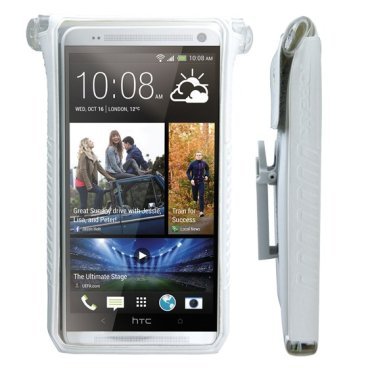 Чехол для смартфона, TOPEAK SmartPhone DryBag 6", для  5"-6", водонепроницаемый, белый, TT9840W