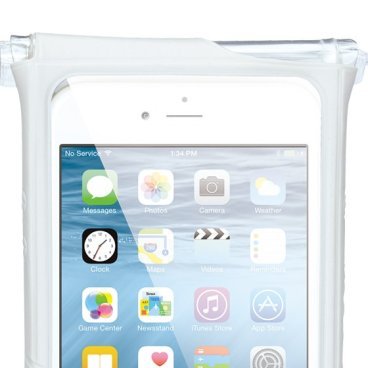 Чехол для смартфона, TOPEAK SmartPhone DryBag, для iPhone 6/6S, водонепроницаемый, белый, TT9841W