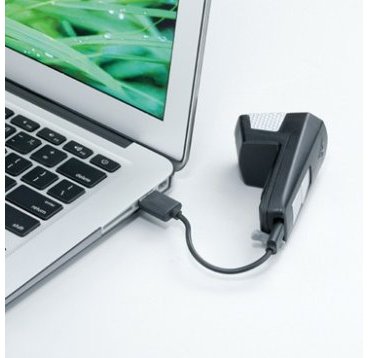 Фара велосипедная Topeak SoundLite USB, передняя, Black, TMS076B