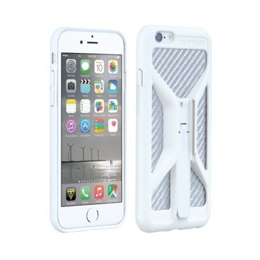 Чехол Topeak RideCase для iPhone 6/6S с креплением на руль,  белый, TT9845W