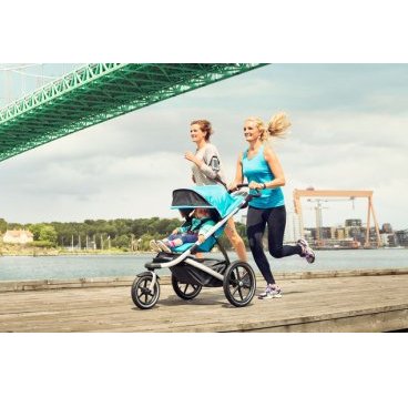 Детская беговая коляска Thule Urban Glide, голубая, 10101905