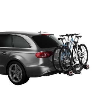 Багажник Thule VeloCompact, для перевозки 2-х велосипедов, для установки на фаркоп, 7 pin, 925