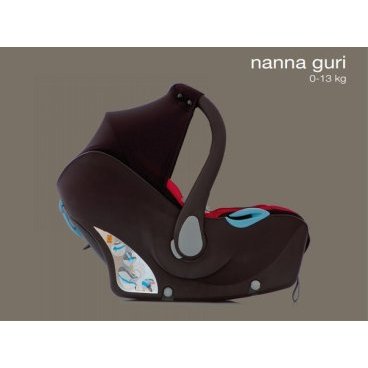 Автокресло детское Bellelli NANNA GURI, 0-1 год, (до 13 кг), цвет: серый