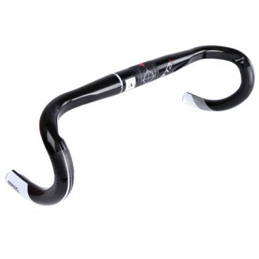 Руль велосипедный Profile Design Canta SS Carbon Drop Bar, 44cm, черный, RHCTA441