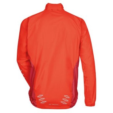 Велокуртка VAUDE Men's Spray Jacket IV 281, glowing red, красный, мужская, 4974