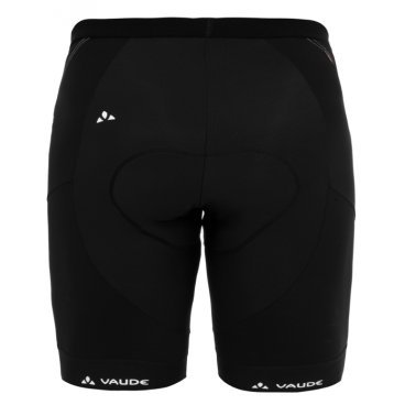 Велошорты VAUDE Men's Pro Pants 010, с "памперсом", черный, мужские, 4472