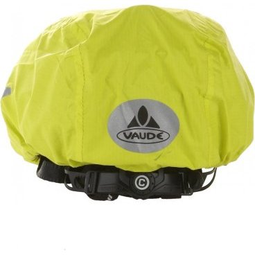 Чехол на каску VAUDE Helmet Raincover 136, неоновый желтый, 4300