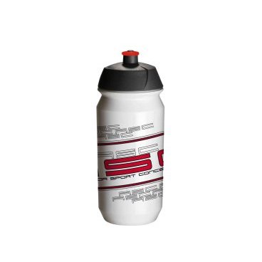 Фляга AB-Tcx-Shiva, TACX/AUTHOR, 100% биопластик, 0.6л, бело-красная, , 8-14064007