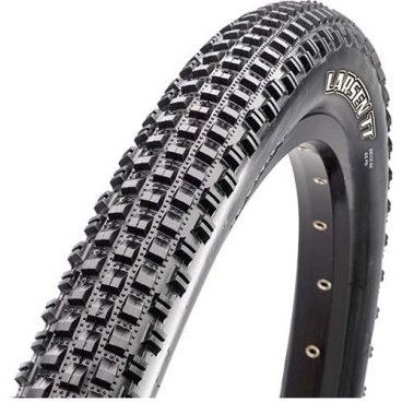 Фото Велопокрышка Maxxis Larsen TT, 26x2.35, 60 TPI, wire, MaxxPro, 60a, черный, TB73536600