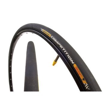 Велотрубка шоссейна Continental Competition Tubular, 28"x19 мм, (230 гр), черная, 01961400000