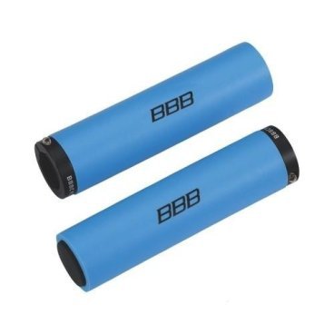 Фото Грипсы велосипедные BBB StickyFix, 130 mm, силикон, синие, BHG-35