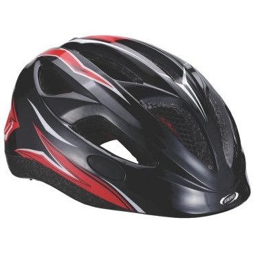 Детский велошлем BBB 2015, helmet Hero (flash), черно-красный, US:M (51-55 см), BHE-48