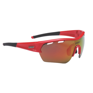 Очки велосипедные BBB, солнцезащитные, BSG-55XL sport glasses Select XL, глянцевый красный, 2973255503
