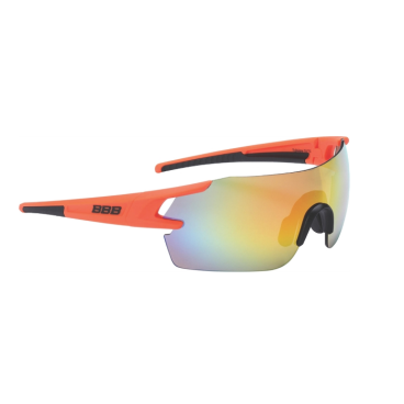 Очки велосипедные BBB, солнцезащитные, BSG-53 sport glasses FullView, матовый оранжевый, 2973255316