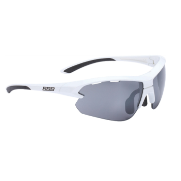 Очки велосипедные BBB, солнцезащитные, BSG-52S sport glasses Impulse Small, белый, 2973255267