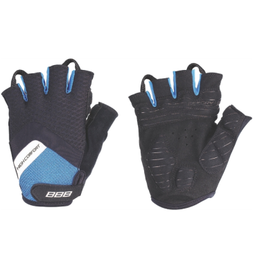 Фото Велоперчатки BBB BBW-41 gloves HighComfort, черно-синие