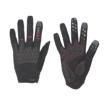 Велоперчатки BBB BBW-52 gloves FreeZone, черные, 2905895214