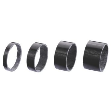 Проставочные кольца BBB UltraSpace, 1.1/8", 5/10/15/20mm, UD Carbon, карбон, BHP-35