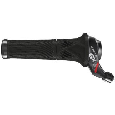 Манетка задняя велосипедная Shifter GX Grip Shift, 11 скоростей, черная, 00.7018.207.002