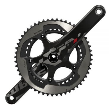 Фото Система шатунов велосипедная SRAM Red22 BB30, 175мм, 50-34 Т, 10 скоростей, 00.6118.107.010