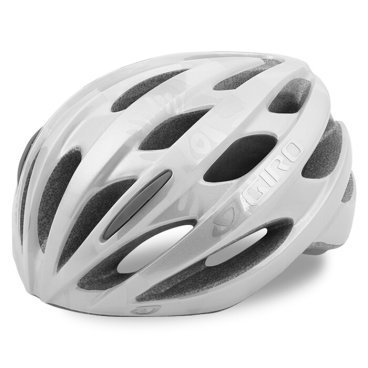 Фото Велошлем Giro TRINITY, глянцевый серебряный/белый, GI7075623
