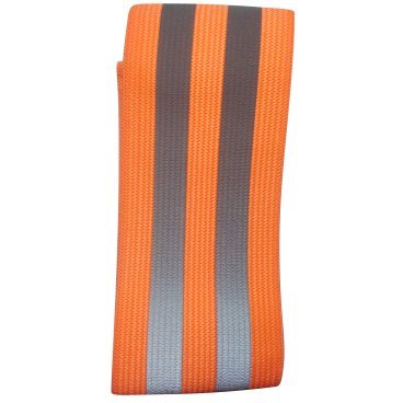 Фото Повязка эластичная Vinca Sport на липучке 2шт на руку или ногу , размер 45*5см, цвет оранжевый, BS 30