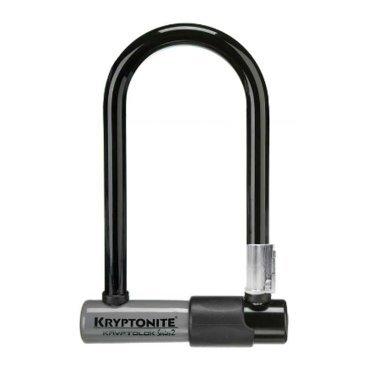 Велосипедный замок Kryptonite KryptoLok Series 2 Std + 4' Flex w/ FlexFrame U-lock, на ключ, 82 х 178 мм